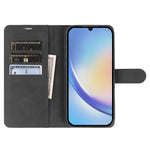Wallet Stand Case For Samsung Galaxy A34 5G Card Slots Skin-feel TPU + PU Leather Flip Cover
