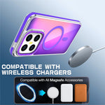 For Xiaomi 15T Magnetic Case Cute Fluorescent Design TPU Acrylic Phone Back Cover