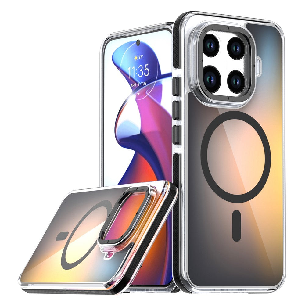 Magnetiskt skal för Xiaomi 15T Pro, sött fluorescerande design, TPU-akryl-mobilbaksida