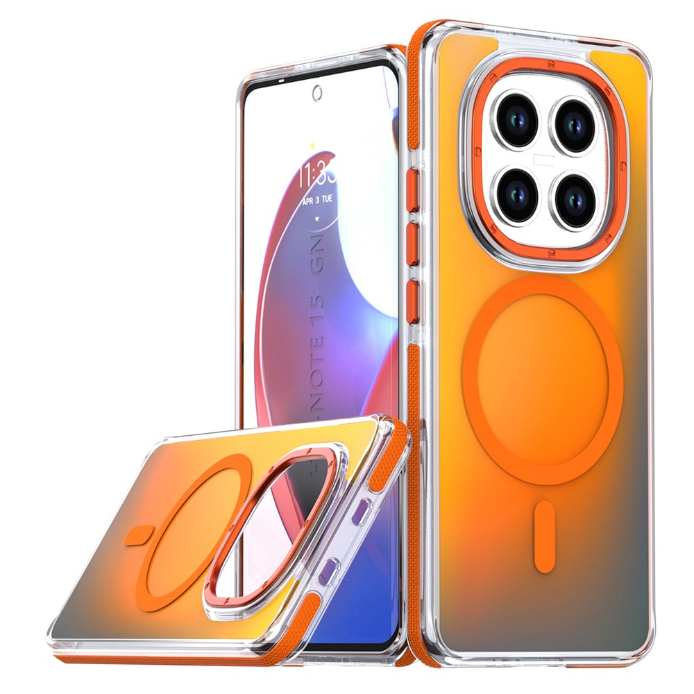 Magnetic Case for Xiaomi Redmi Note 15 4G (Global)  /  Note 15 5G (Global) Cute Fluorescent Design TPU Acrylic Phone Back Cover
