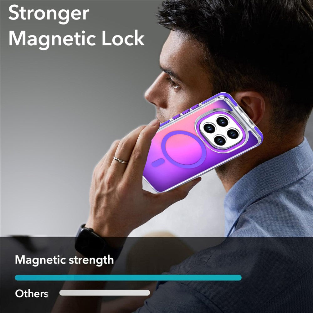 For Xiaomi Redmi Note 15 Pro 4G (Global) Magnetic Case Cute Fluorescent Design TPU Acrylic Phone Back Cover