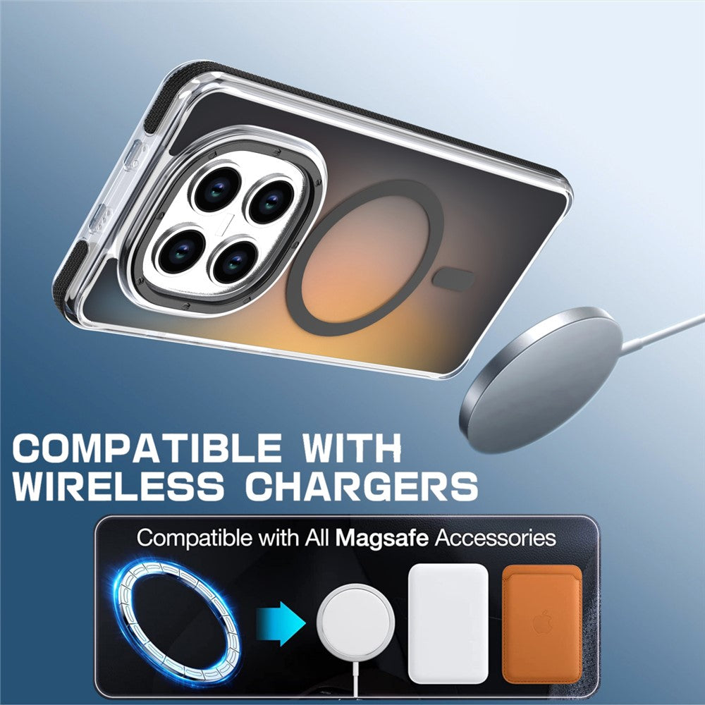 For Xiaomi Redmi Note 15 Pro 5G (Global) Magnetic Case Cute Fluorescent Design TPU Acrylic Phone Back Cover