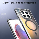 For Xiaomi Redmi Note 15 Pro 5G (Global) Magnetic Case Cute Fluorescent Design TPU Acrylic Phone Back Cover