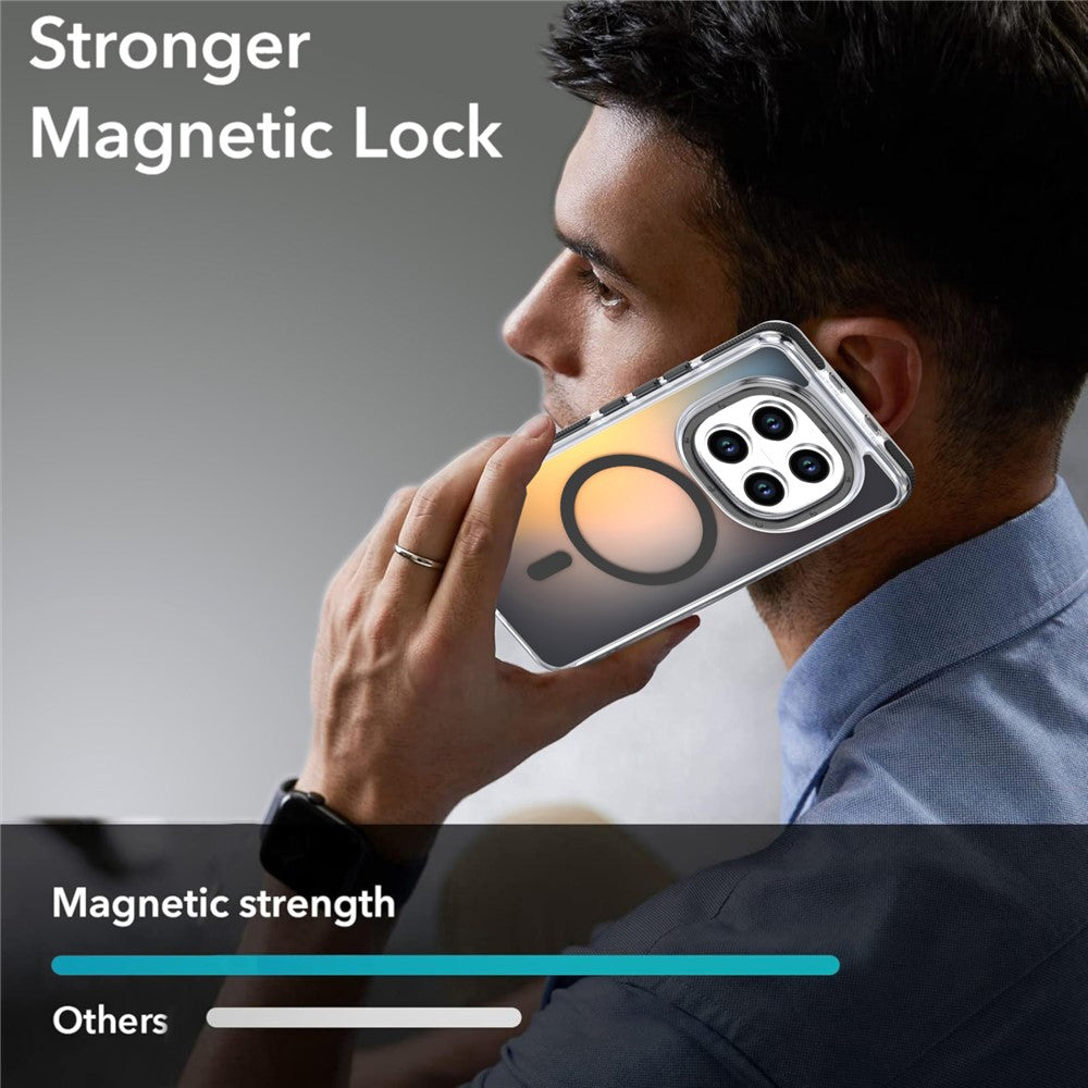 For Xiaomi Redmi Note 15 Pro 5G (Global) Magnetic Case Cute Fluorescent Design TPU Acrylic Phone Back Cover