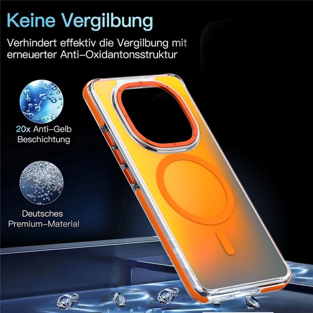 Xiaomi Redmi Note 15 Pro+ 5G (Global) magnetisk mobilcover med sødt fluorescerende design, TPU-akryl-bagside