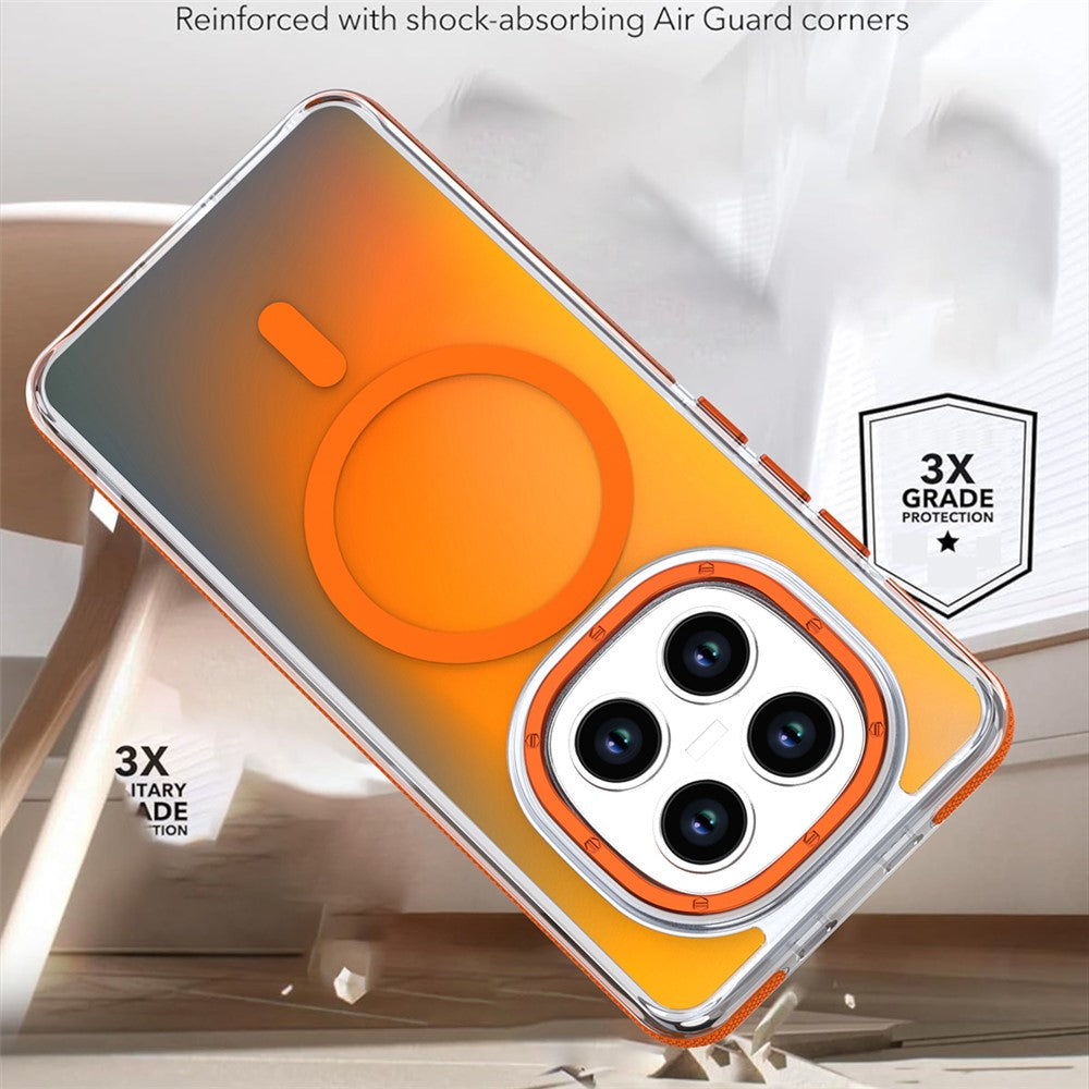 Xiaomi Redmi Note 15 Pro+ 5G (Global) magnetisk mobilcover med sødt fluorescerende design, TPU-akryl-bagside
