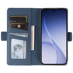 For Oppo Reno15 F 5G Leather Case Wallet Stand TPU + PU Skin-touch Cover