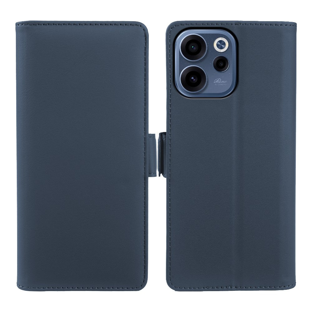 For Oppo Reno15 F 5G Leather Case Wallet Stand TPU + PU Skin-touch Cover
