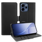 For Oppo Reno15 F 5G Leather Case Wallet Stand TPU + PU Skin-touch Cover