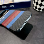 For Xiaomi 17 Pro Max Magnetic Case Striped Textile Pattern Skin-touch PC Cover