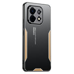 For Huawei Enjoy 90 Plus Phone Case Aluminium Alloy TPU PC Back Cover