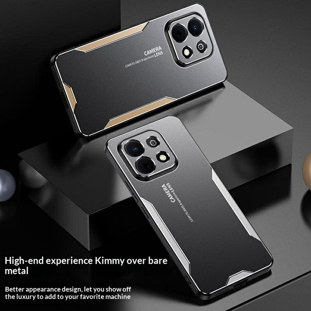 For Huawei Enjoy 90 Plus Phone Case Aluminium Alloy TPU PC Back Cover