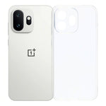 For OnePlus 15T 5G Back Cover Ultra Thin Flexible TPU Clear Phone Case