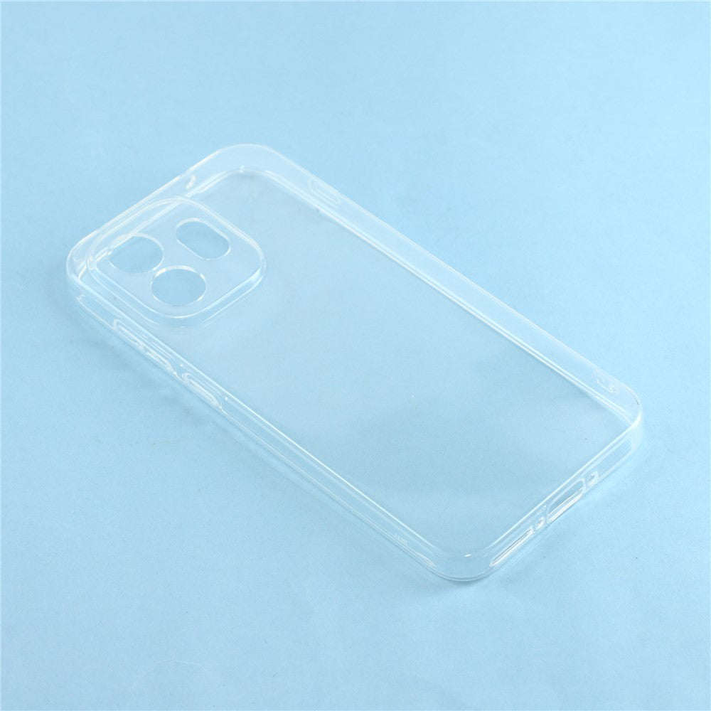 For OnePlus 15T 5G Back Cover Ultra Thin Flexible TPU Clear Phone Case