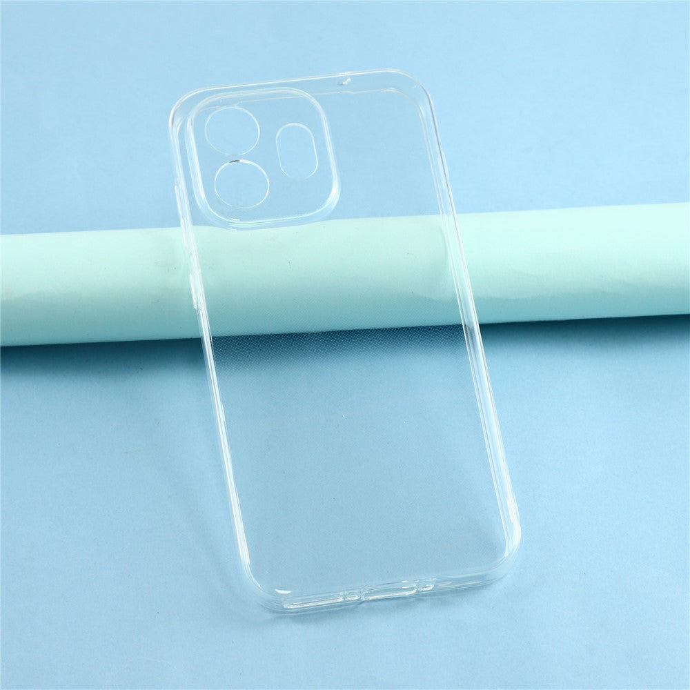 For OnePlus 15T 5G Back Cover Ultra Thin Flexible TPU Clear Phone Case