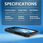 REDPEPPER For Xiaomi Redmi Note 15 Pro 5G (Global) IP68 Phone Case Waterproof Cover