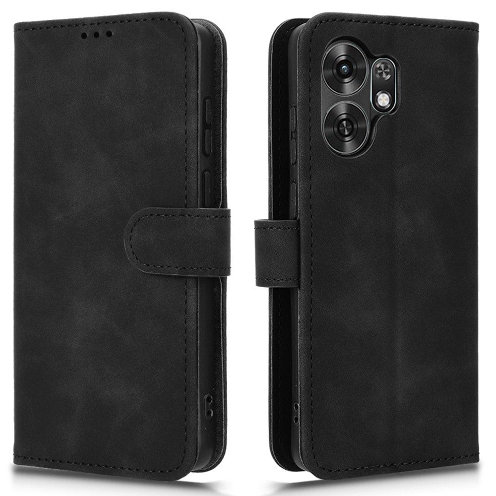 For Honor Play 60A 5G Leather Case Skin Feel Anti Drop Wallet Stand Flip Phone Cover
