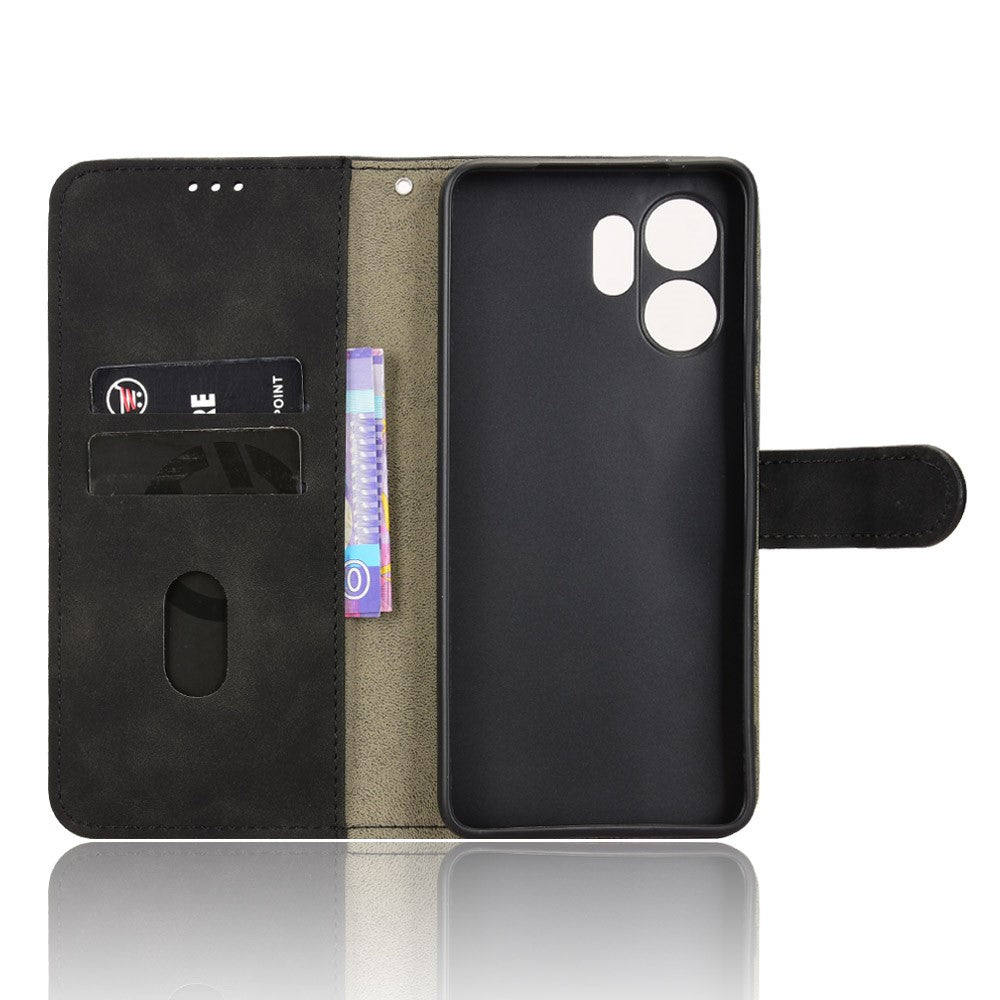 For Honor Play 60A 5G Leather Case Skin Feel Anti Drop Wallet Stand Flip Phone Cover