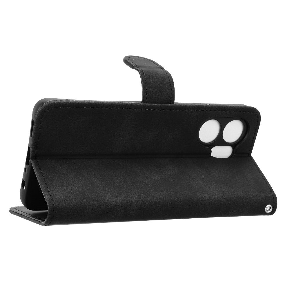 For Honor Play 60A 5G Leather Case Skin Feel Anti Drop Wallet Stand Flip Phone Cover