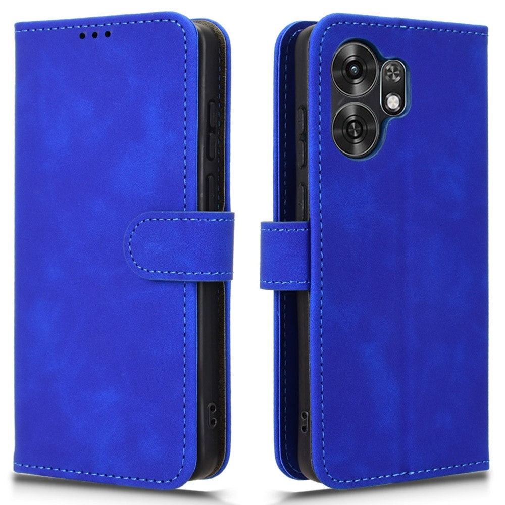 For Honor Play 60A 5G Leather Case Skin Feel Anti Drop Wallet Stand Flip Phone Cover