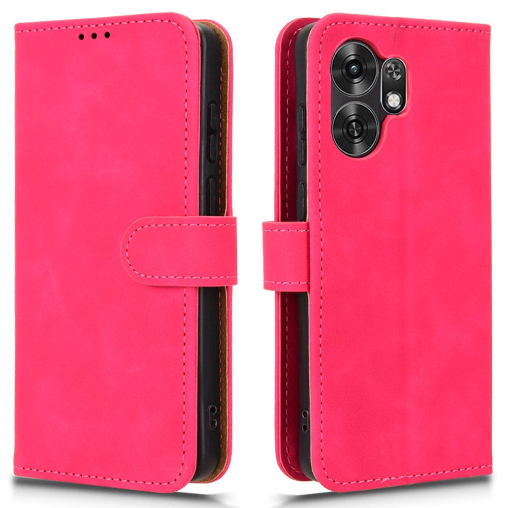 For Honor Play 60A 5G Leather Case Skin Feel Anti Drop Wallet Stand Flip Phone Cover
