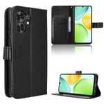 For Honor Play 60A 5G / Honor X6d 5G Leather Wallet Case with Strap Diamond Texture Phone Cover
