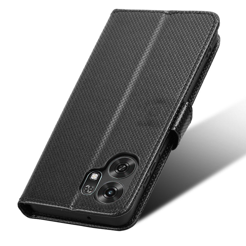 For Honor Play 60A 5G / Honor X6d 5G Leather Wallet Case with Strap Diamond Texture Phone Cover