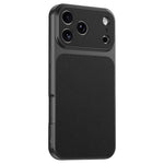 For iPhone 17 Pro Phone Case Lambskin Texture PC TPU PU Leather Shockproof Protective Cover