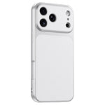 For iPhone 17 Pro Phone Case Lambskin Texture PC TPU PU Leather Shockproof Protective Cover