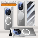 For Oppo Find N6 5G Magnetic Case Hard PC + Acrylic Phone Cover with HD Screen Protector