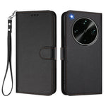 For Oppo Find X9 Ultra 5G Leather Case Wallet Stand Phone Cover with Wrist Strap