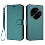 For Oppo Find X9 Ultra 5G Leather Case Wallet Stand Phone Cover with Wrist Strap