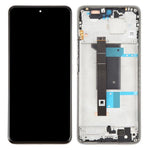 Til Xiaomi Redmi Note 15 Pro 4G (Global) 25100RA69G OEM Grade S AMOLED Skærm og Digitizer Samling + Ramme (Uden Logo)