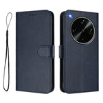 For Oppo Find X9 Ultra 5G Pung Etui RFID Blokerende Kalveskinds Tekstur Læder Stativ Telefon Cover med Rem