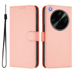 For Oppo Find X9 Ultra 5G Case Solid Color Wallet Leather Phone Cover with Strap