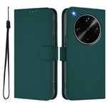 For Oppo Find X9 Ultra 5G Case Solid Color Wallet Leather Phone Cover with Strap
