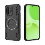 WANLONFENG magnetisk etui til OnePlus 15T 5G i DJ-serien af PC og TPU med 2 hærdede glasbeskyttelsesfilm