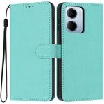 For Xiaomi Redmi 15a 5G Wallet Case Litchi Texture Leather Flip Cover with Card Slots and Hand Strap