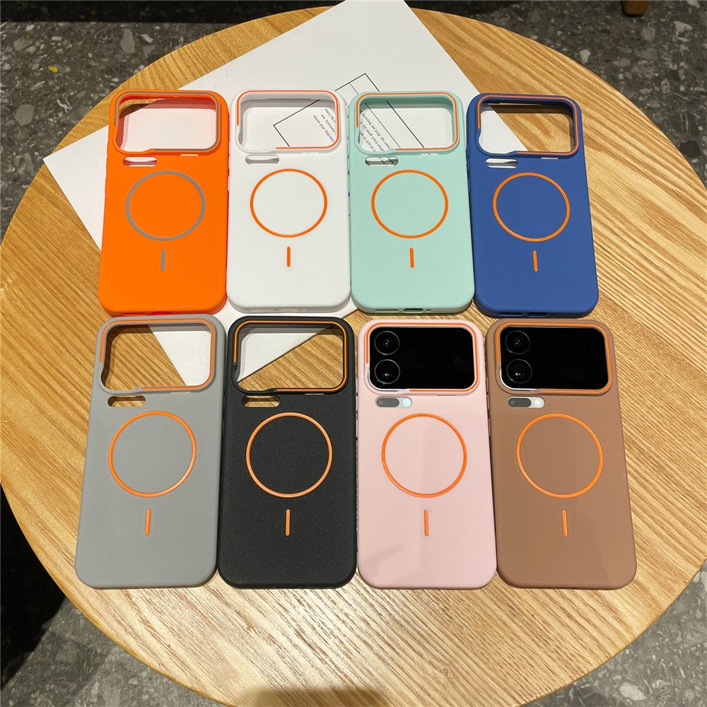 Xiaomi 17 Pro magnetiskt skal matt flytande silikonskydd