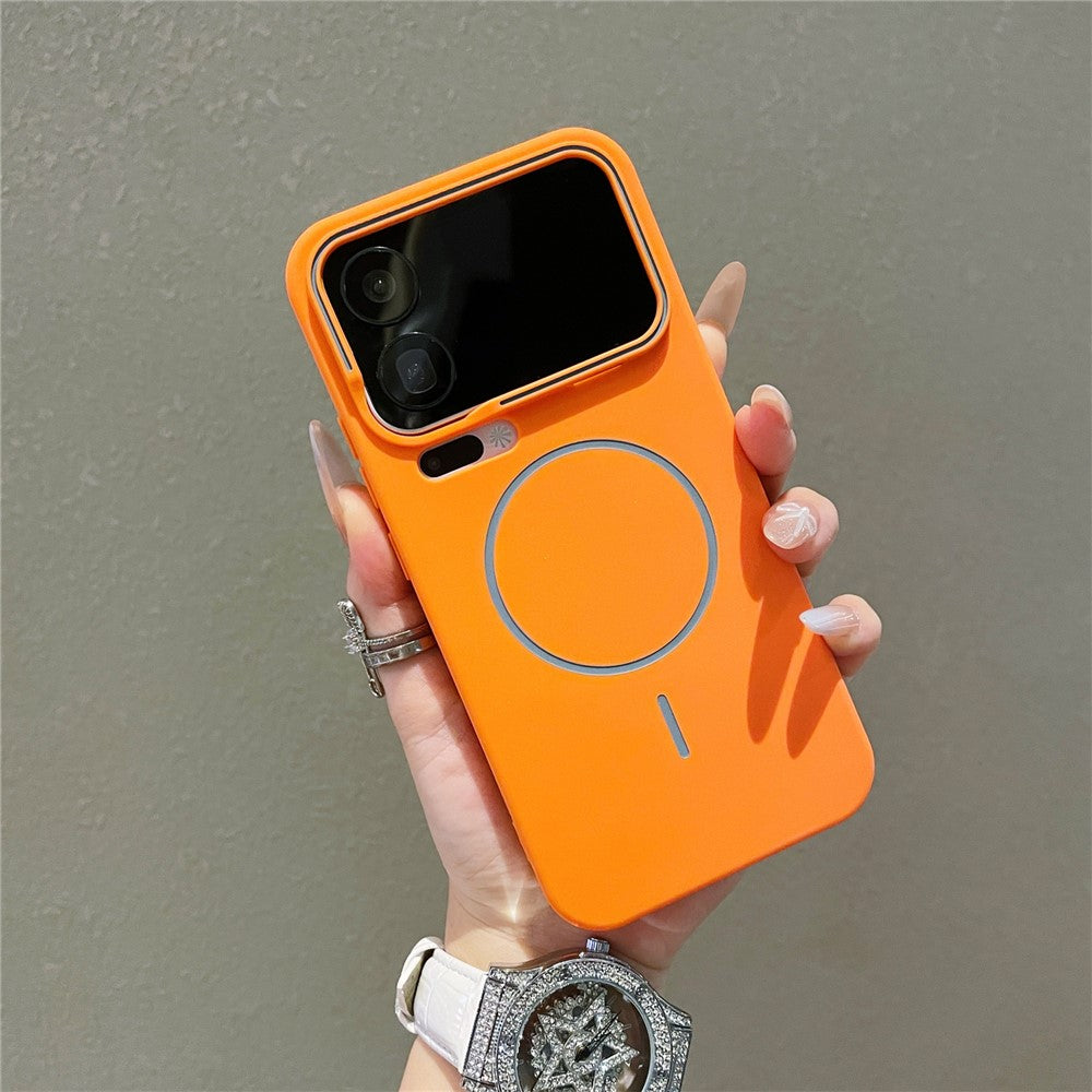 Xiaomi 17 Pro magnetiskt skal matt flytande silikonskydd