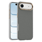 For iPhone Air Case Compatible with MagSafe Carbon Fiber Texture Shockproof Leather TPU PC Protective Cover