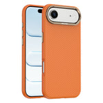 For iPhone Air Case Compatible with MagSafe Carbon Fiber Texture Shockproof Leather TPU PC Protective Cover