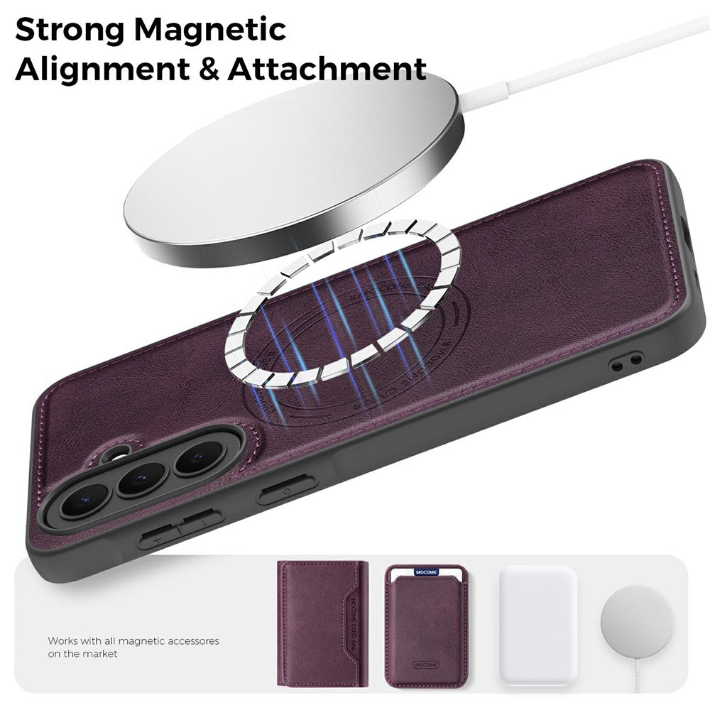 Til Samsung Galaxy A57 5G Magnetisk Etui Læder Bagside Telefoncover