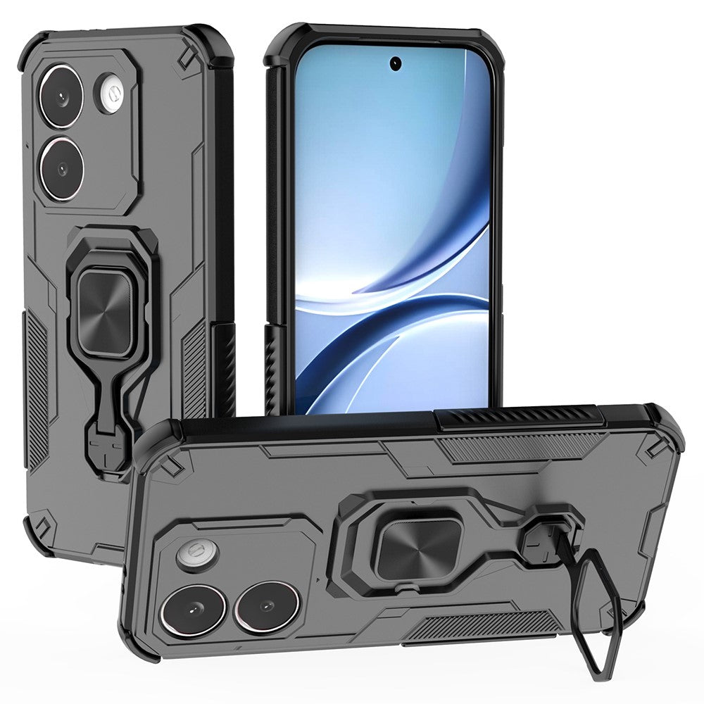 Til Xiaomi Poco X8 Pro 5G cover Drejelig ring kickstand PC + TPU Stødsikkert telefoncover