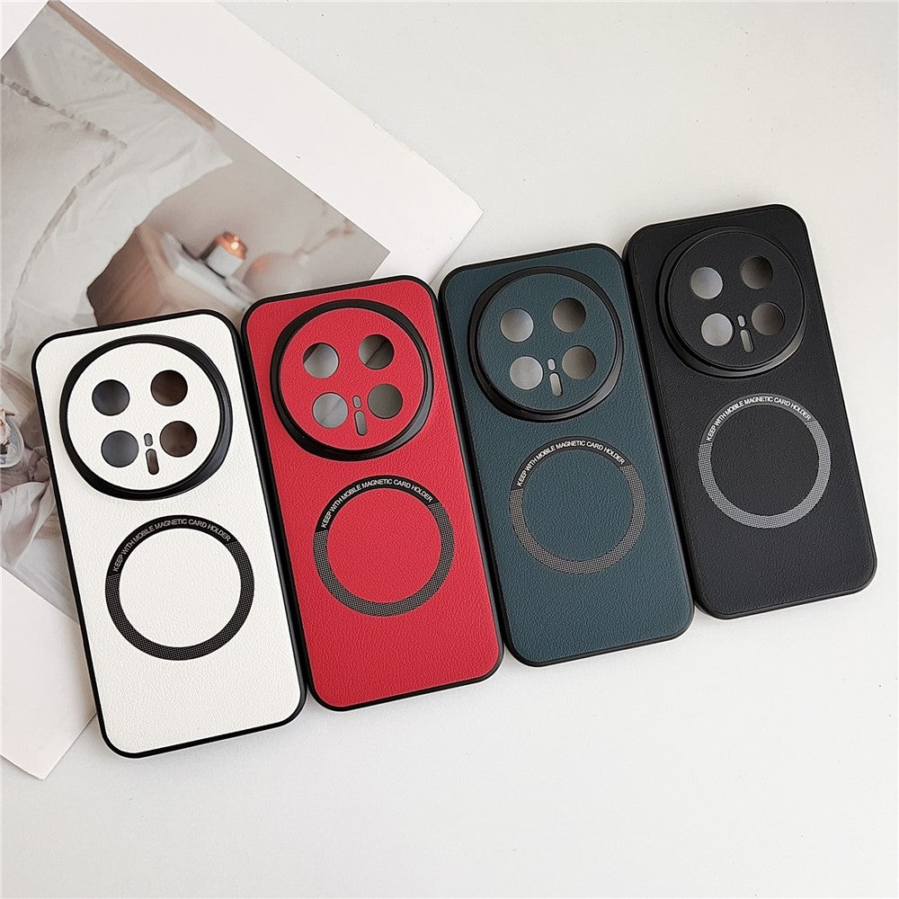 For Honor Magic8 Pro 5G Magnetic Case Anti-Drop PU Leather + PC Cover