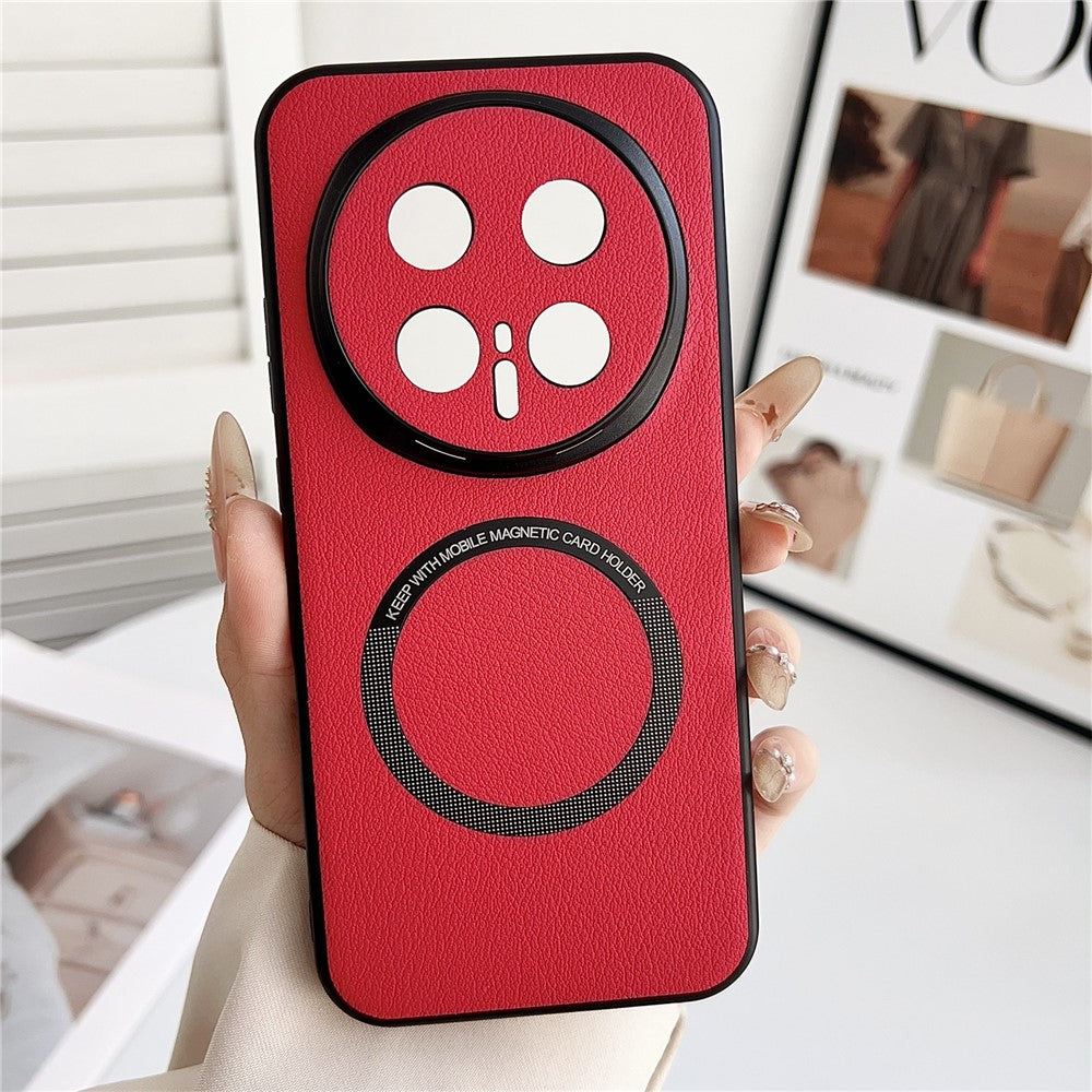 For Honor Magic8 Pro 5G Magnetic Case Anti-Drop PU Leather + PC Cover