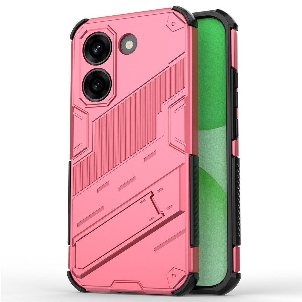 For Xiaomi Poco X8 Pro 5G  /  Redmi Turbo 5 5G Case PC + TPU Shockproof Phone Cover with Kickstand