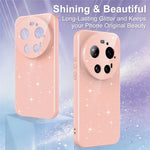For Xiaomi 17 Ultra 5G Magnetic Case Glitter TPU Shockproof Phone Cover with Lanyard