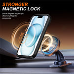 For iPhone 15 Case Magnetic Case Ring Kickstand Slide Camera Cover TPU PC Hybrid Phone Shell