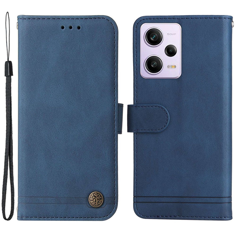 For Xiaomi Redmi Note 12 Pro 5G  / Note 12 Pro Speed 5G / Poco X5 Pro 5G Leather Wallet Cases Skin Touch Phone Cover Stand with Strap